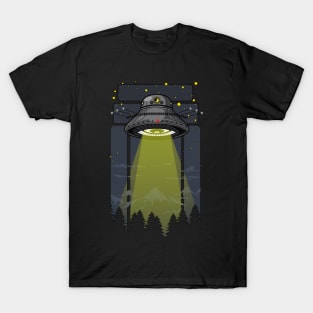 Flying Saucer UFO T-Shirt